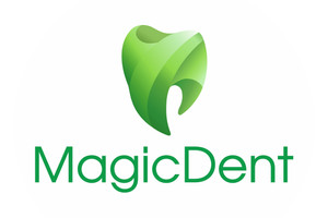 Логотип MagicDent (МагикДент) на Юных Ленинцев